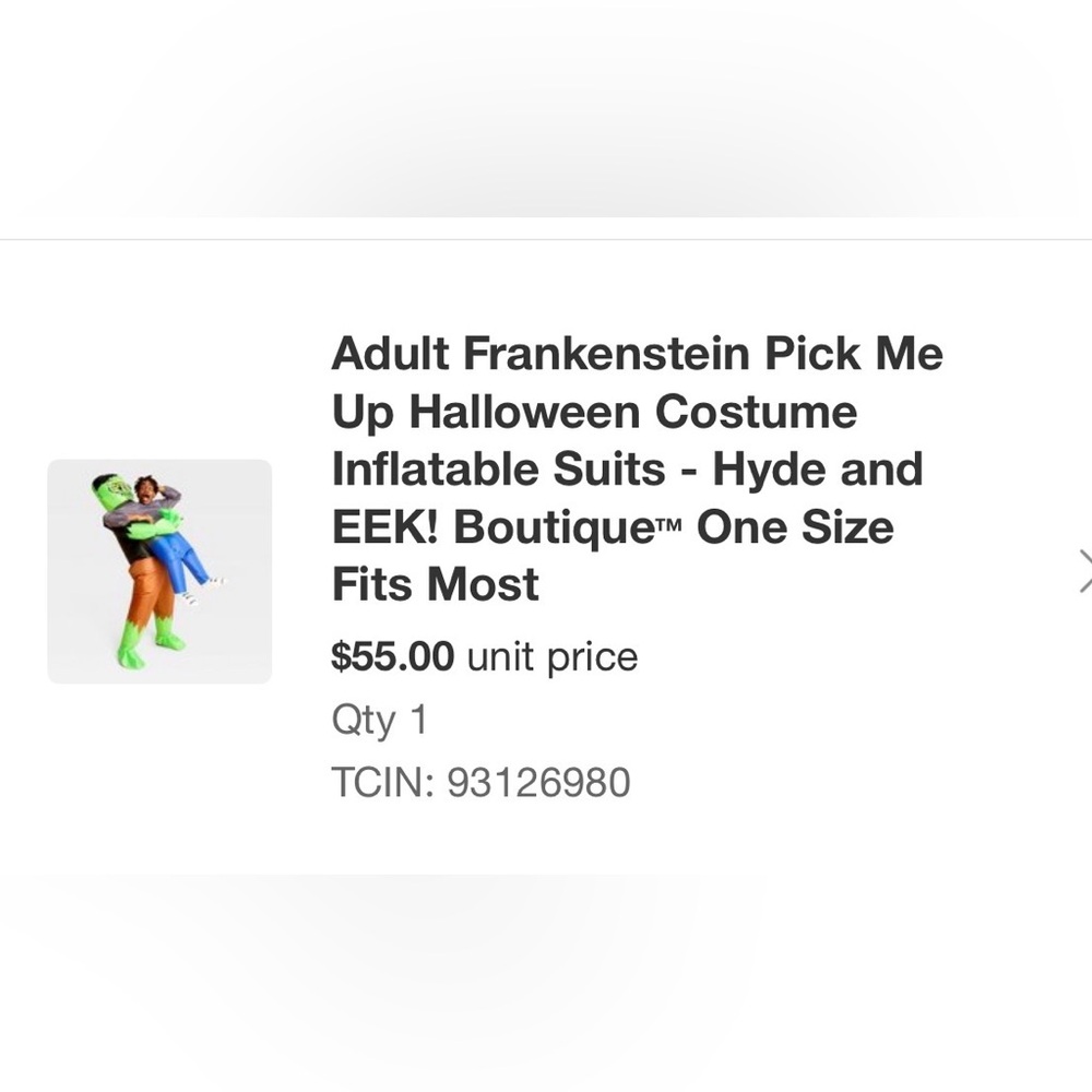 Kids Monster Inflatable Costume - Picture 2 of 5